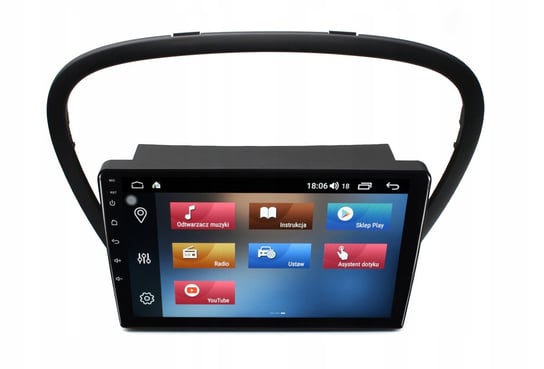 Radio Nawigacja Gps Peugeot 607 2004-2010 Android Inna marka