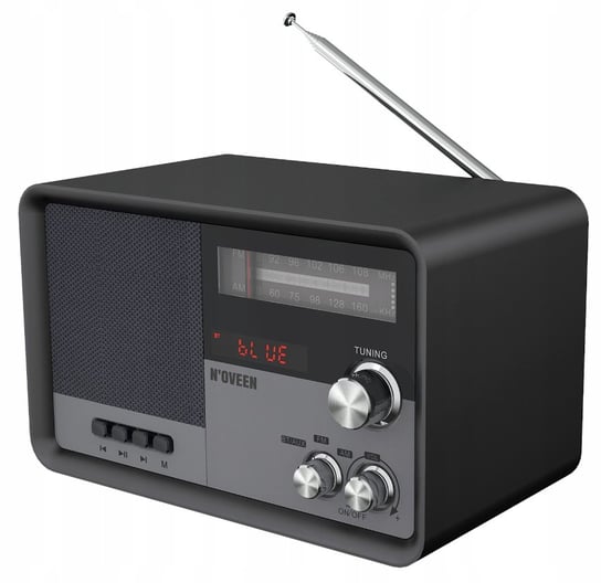Radio Przenośne Bluetooth Fm Aku Usb Microsd Pr950 N'oveen