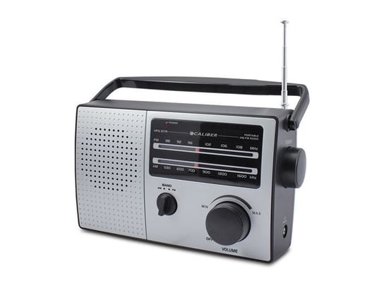 Radio przenośne - CALIBER HPG317R - FM AM - Baterie i kabel zasilający - 221 x 97 x 125 mm - Srebrny Inna marka