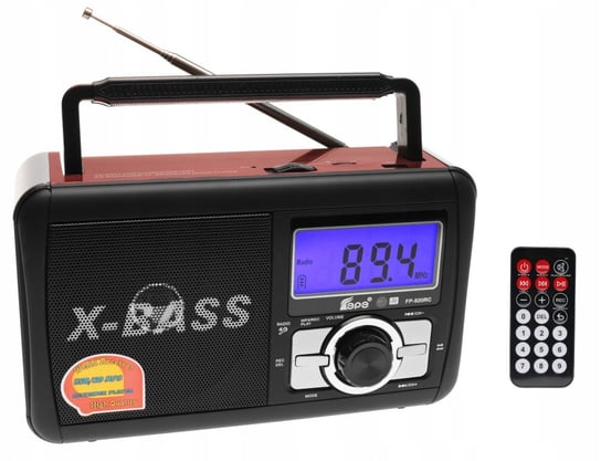 Radio PRZENOŚNE Cyfrowe FM MP3 Karaoke USB Pilot Inna marka