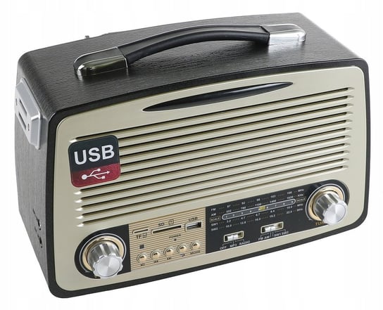 Radio Przenośne Retro R20 Fm Bluetooth Mp3 Usb Sd Inny producent