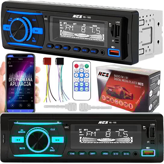 Radio samochodowe 1DIN NCS RS-105 Seat Lean 1 I Toledo 2 II Bluetooth USB / AUDI A3 8L AUDI A6 C5 / SKODA OCTAVIA 1996-2010 / SKODA FABIA 1999-2008 / VW PASSAT B5 1996-2005 / VW GOLF 4 IV 1997-2006 / VW SHARAN 1998-2009 / SEAT ALHAMBRA 1996-2008 / OPEL ASTRA G 1998-2009 / SEAT IBIZA 3 III 2002-2008 / SKODA OCTAVIA 1 I 1996-2010 NCS