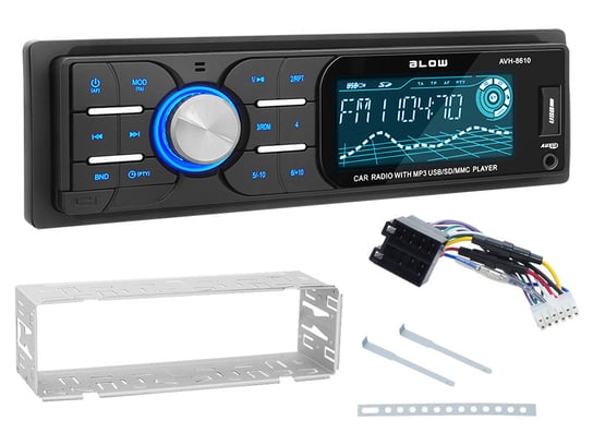 Radio samochodowe BLOW AVH-8610 MP3 USB MMC FM LCD AUX Blow