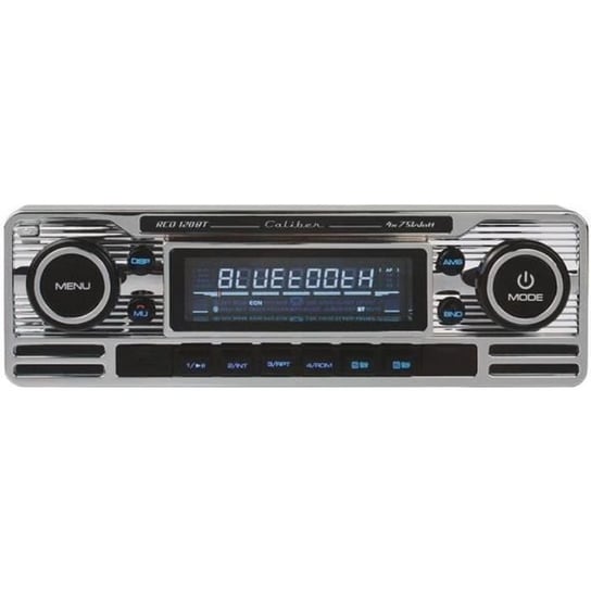 Radio samochodowe - Calibre RCD120BT - Bluetooth USB Retro 190 x 200 x 58 mm Srebrne Inna marka