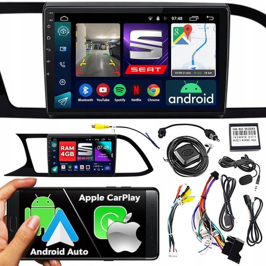 Radio samochodowe NCS RS-305 SEAT LEON 3 III 2012-2020 Android nawigacja NCS