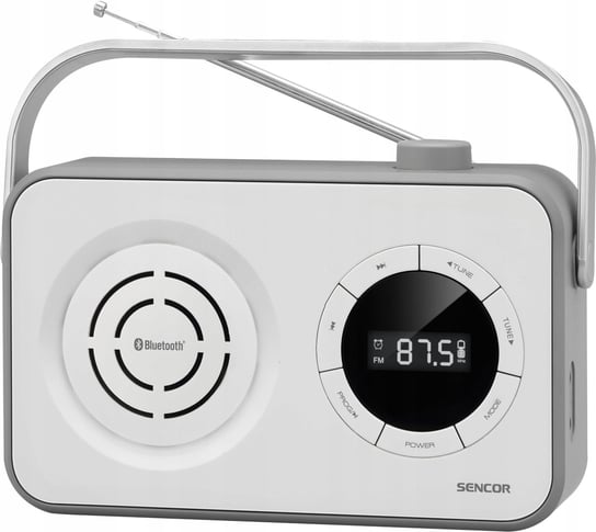 RADIO SENCOR SRD 3200 W białe FM USB Bluetooth Sencor