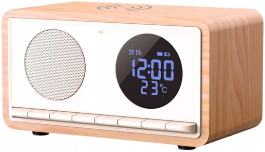 Radiobudzik bezprzewodowy Manta Rimini RDI912W Bluetooth Zegar Alarm Biały Manta