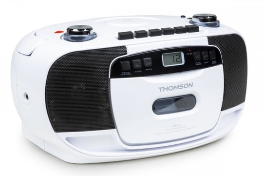 Radiomagnetofon Thomson RK201CD przenośny odtwarzacz CD / kasetowy z radiem FM / AM Thomson