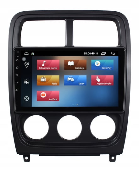 Radionawigacja Gps Dodge Caliber 2010-12 Android Inna marka