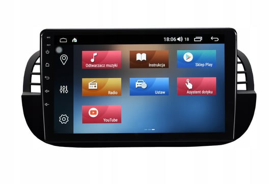 Radionawigacja Gps Fiat 500 2007-2014 Android Inna marka