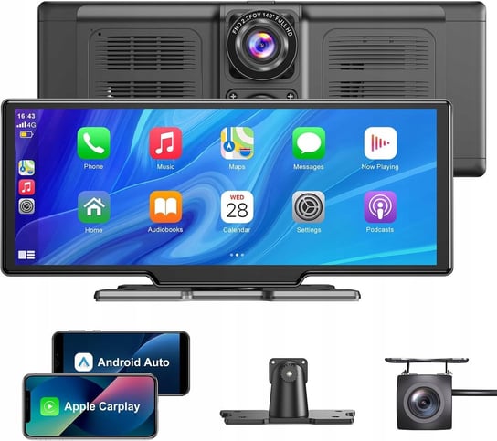 Radioodtwarzacz ESSGOO A-pple CarPlay&Android Auto 10,26" IPS 4K Bluetooth Inna marka