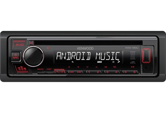 Radioodtwarzacz samochodowe KENWOOD KDC-130UR (CD + USB + AUX) Kenwood