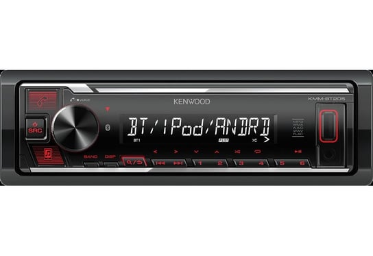 Radioodtwarzacz samochodowe KENWOOD KMM-BT205 (Bluetooth, USB + AUX) Kenwood