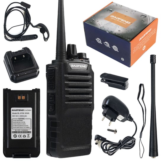 Radiotelefon BAOFENG BF-9700 8W Wodoodporny PMR Baofeng