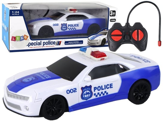 Radiowóz Policyjny Zdalnie Sterowany 1:24 Lean Toys