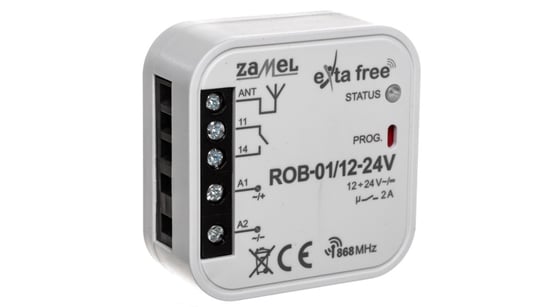 Radiowy odbiornik bramowy ROB-01/12-24V EXF10000039 ZAMEL