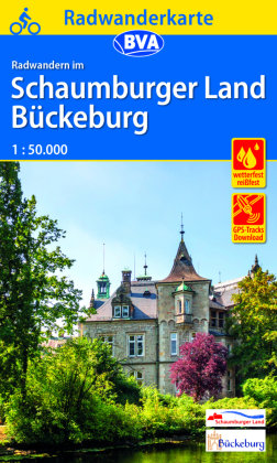 Radwanderkarte BVA Radwandern im Schaumburger Land / Bückeburg 1:50.000 Bva Bielefelder Verlag, Bva Bikemedia Gmbh
