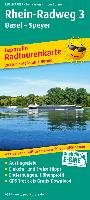 Radwanderkarte Rhein-Radweg 3, Basel - Speyer 1 : 50 000 Publicpress, Publicpress Publikationsgesellschaft Mbh