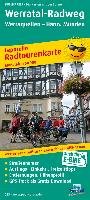 Radwanderkarte Werratal-Radweg, Werraquellen - Hann. Münden 1 : 50 000 Publicpress, Publicpress Publikationsgesellschaft Mbh