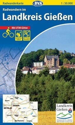 Radwandern im Landkreis Gießen 1 : 50.000 Bva Bielefelder Verlag, Bva Bikemedia Gmbh