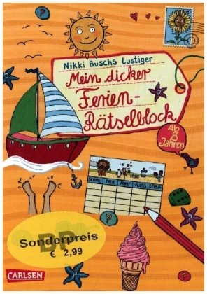 Rätselspaß Grundschule: Mein dicker Ferien-Rätselblock. Bd.8 Carlsen Verlag