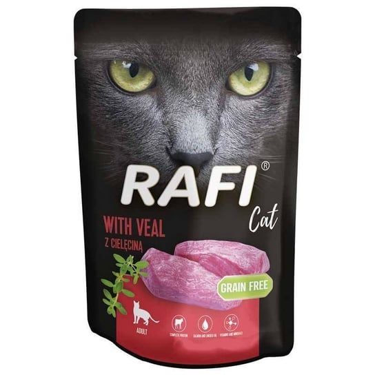 Rafi dla kota z cielęciną bez zbóż 100g Rafi