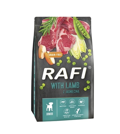 Rafi Junior karma sucha dla psa z jagnięciną 10kg Rafi