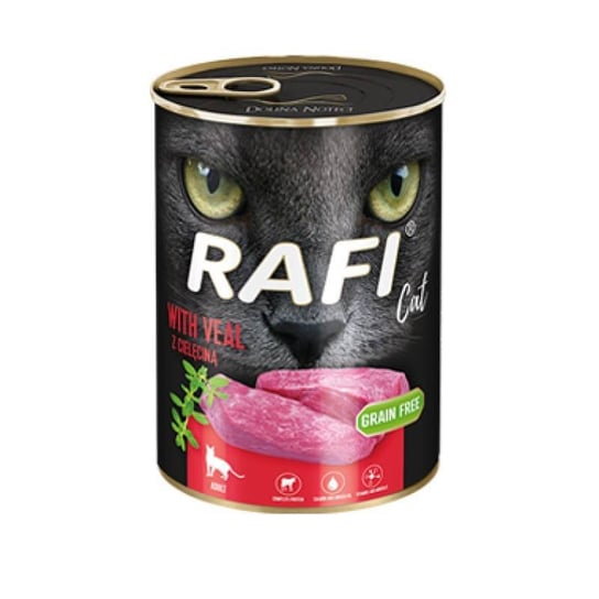 Rafi Kot NEW z cielęciną bez zbóż 400g Rafi
