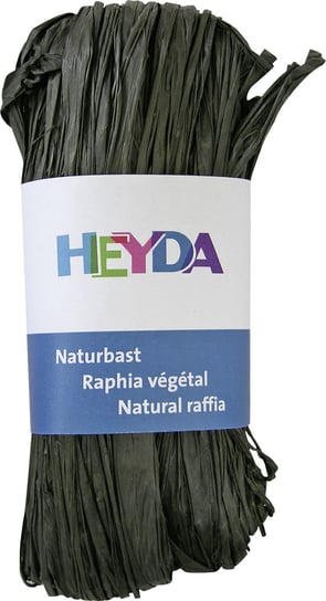 Rafia naturalna, czarna, 50 g Heyda