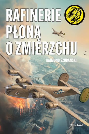 Rafinerie płoną o zmierzchu Szubański Rajmund