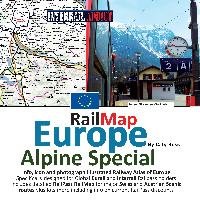 Rail Map Europe - Alpine Special Ross Caty