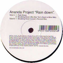 Rain Down, płyta winylowa Ananda Project
