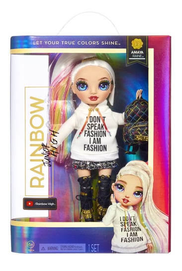 Rainbow High, Junior High Doll, Lalka, Series 2- Amaya Rainbow High