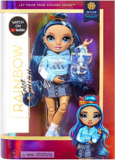 Rainbow High Junior High Fashion Doll - Skyler Bradshaw (Blue) Rainbow High