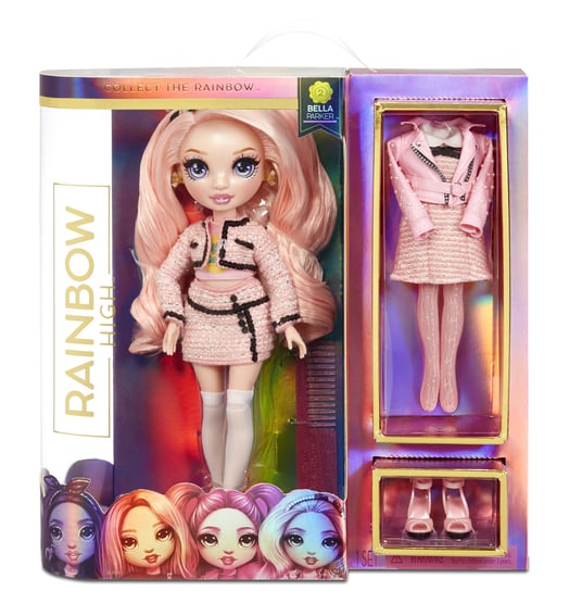 Rainbow High, lalka Fashion Doll- Pink Rainbow High