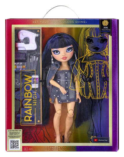 Rainbow High S23 Fashion Doll- Ng (Blue) Kim Nguyen Rainbow High