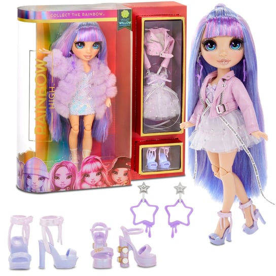 Rainbow Surprise, lalka High Fashion  Doll- Violet Willow Rainbow High