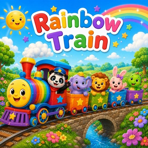 Rainbow Train Magic Kids World