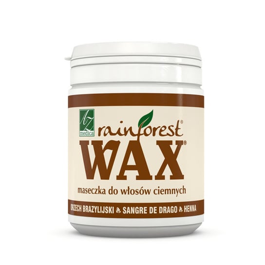 Rainforest Wax Maseczka do włosów ciemnych, 250 ml A-Z Medica