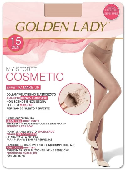 RAJSTOPY GOLDEN LADY MY SECRET 15 (kolor melon, rozmiar 4) Inna marka