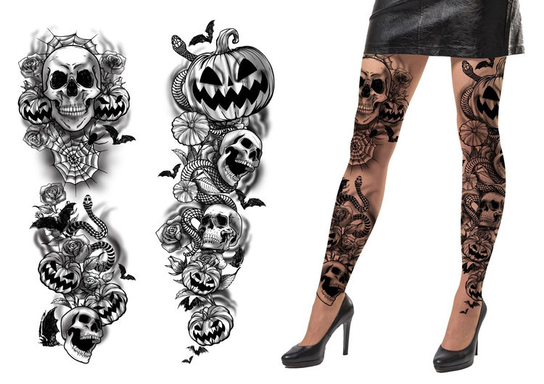 Rajstopy halloweenowe wzory Inna marka