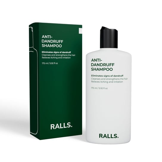 Ralls, Anti-Dandruff Shampoo, Szampon przeciwłupieżowy, 175ml Ralls