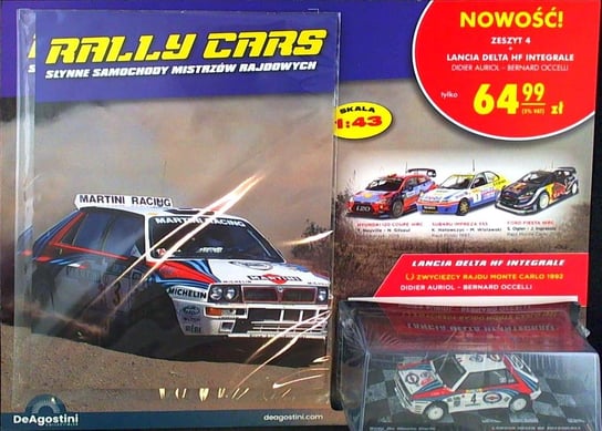 Rally Cars Słynne Samochody Mistrzów Rajdowych Nr 4 De Agostini Publishing S.p.A.