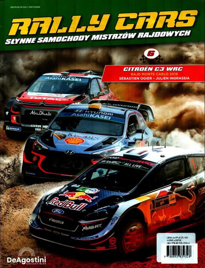 Rally Cars Słynne Samochody Mistrzów Rajdowych Nr 6 De Agostini Publishing S.p.A.