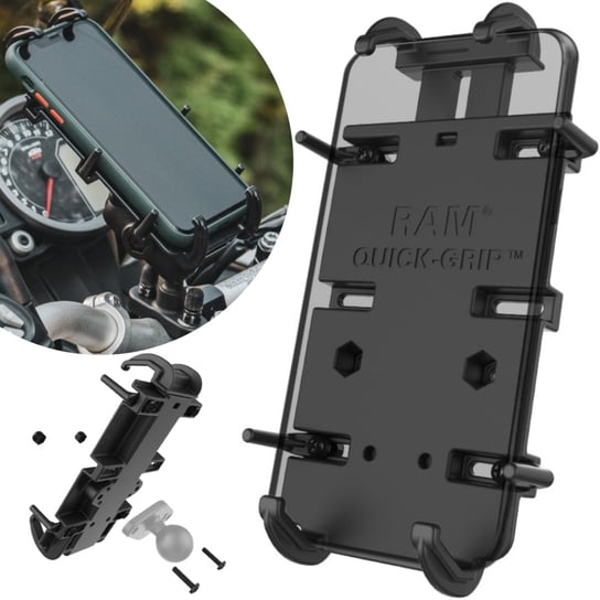 RAM Mount Quick-Grip Uchwyt Motocyklowy Na Telefon RAM-HOL-PD4U Ram Mounts