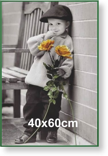 Rama aluminiowa do plakatu 40x60cm, zielona / ARTVIC ARTVIC
