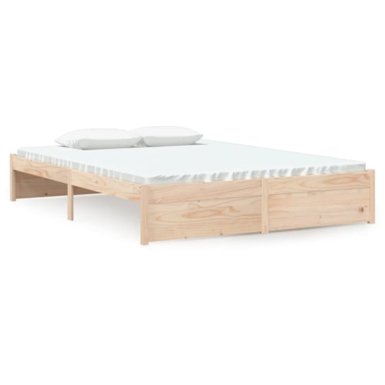 Rama łóżka, 135x190 cm, 4FT6, mała podwójna, drewn vidaXL