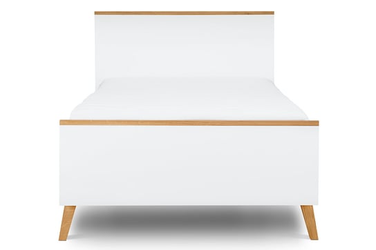 Rama łóżka biały dąb, Frisk, 97x70x210 Konsimo