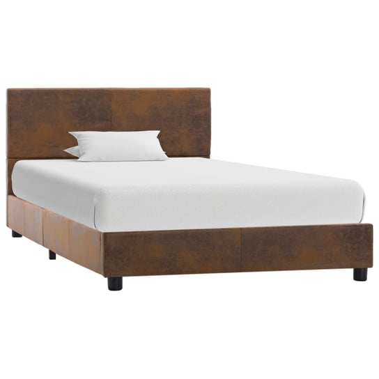 Rama łóżka brązowa, bez materaca, 100x200 vidaXL