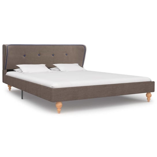 Rama łóżka brązowa, bez materaca, 140x200 vidaXL